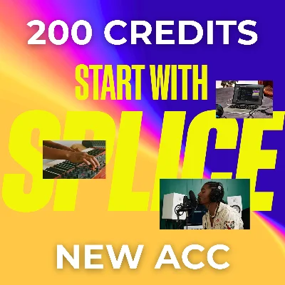 🚀 SPLICE SUBSCRIPTION 200 CREDITS ✅ [NEW ACCOUNT ONLY]