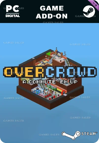 ✅💙OVERCROWD: A COMMUTE ´EM UP SOUNDTRACK💙STEAM GIFT🤖