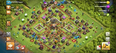 Clash Of Clans 11 TX, BH 07, 48/50/30/20/0, Description