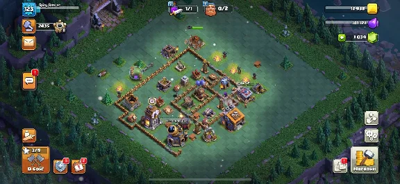 Clash Of Clans 12 TX, BH 9, 50/50/23/20/0, Описание
