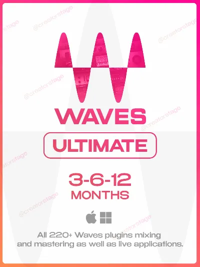 🐲 WAVES AUDIO ESSENTIAL/ULTIMATE 1-3-6-12 MONTHS