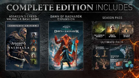 ⭐ Assassin´s Creed Valhalla Complete Edition US XBOX On