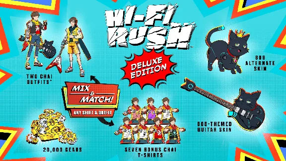 ⭐ Hi-Fi RUSH Deluxe Edition EU Xbox Series X|S / Window