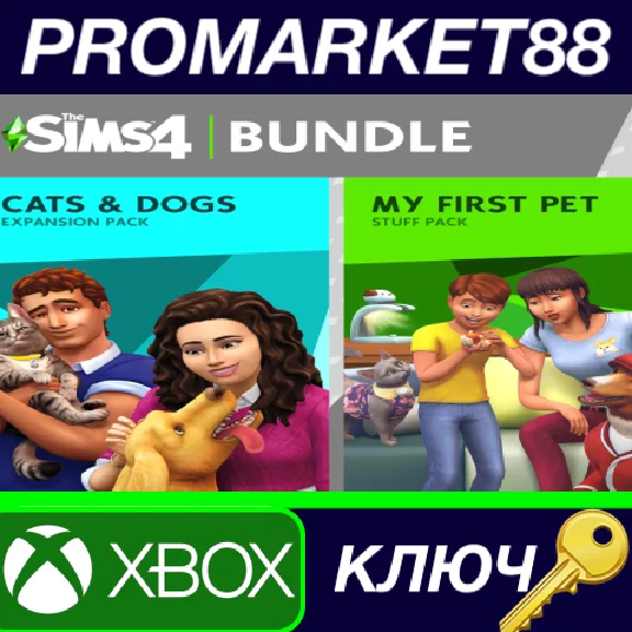 ⭐ The Sims 4 - Cats & Dogs + My First Pet Stuff DLC EU