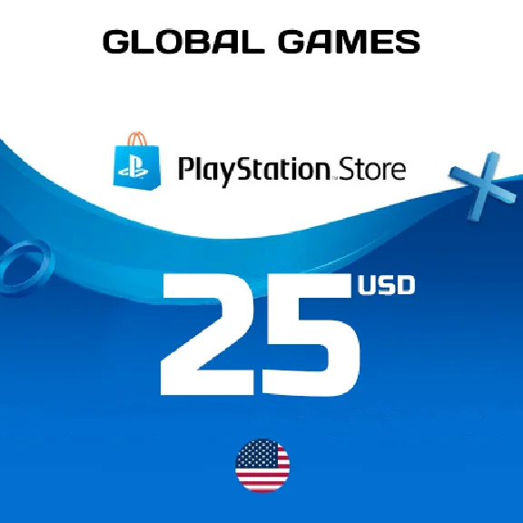 🚀Карта PlayStation PSN 25 USD США⚡ КОД ПОПОЛНЕНИЯ
