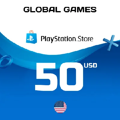 🚀Карта PlayStation PSN 50 USD США⚡ КОД ПОПОЛНЕНИЯ