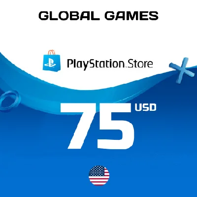 🚀 PlayStation PSN 75 USD USA⚡ GIFT CARD