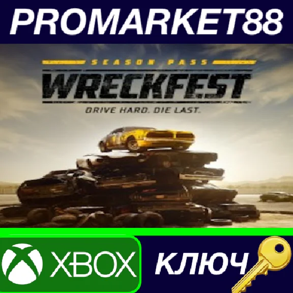 ⭐ Wreckfest - Season Pass DLC AR XBOX One / Xbox Series