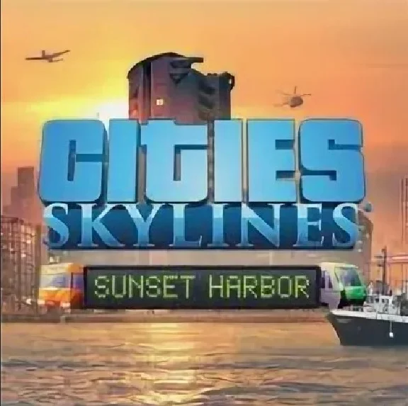 ⭐️DLC Cities: Skylines - Sunset Harbor / Steam Key / RU