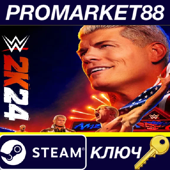⭐ WWE 2K24 PC Steam Key 🔑 GLOBAL