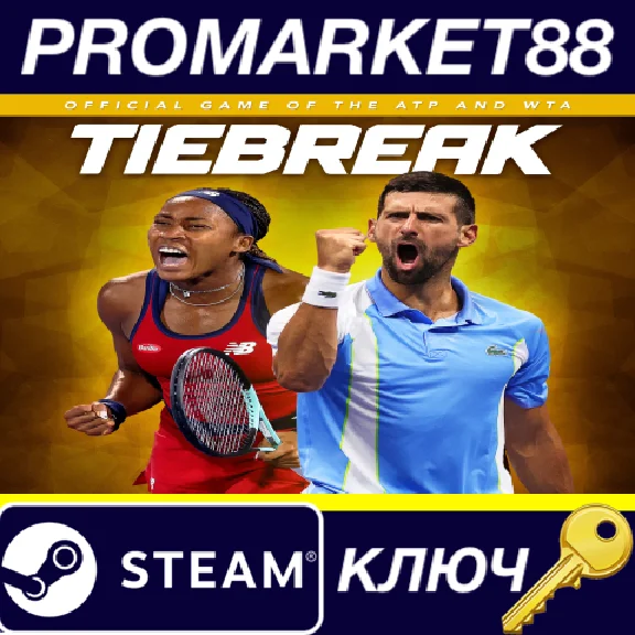 ⭐ TIEBREAK: Official game of the ATP and WTA PC Steam K