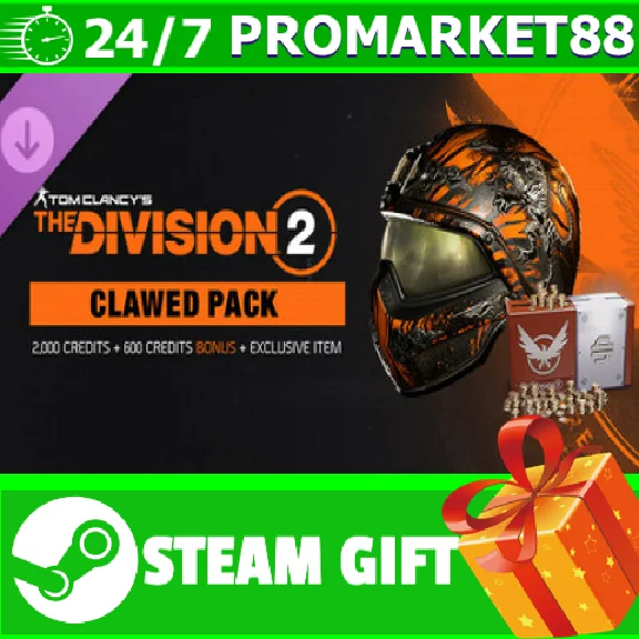 ⭐️ Tom Clancy’s The Division 2 – Clawed Pack STEAM GIFT