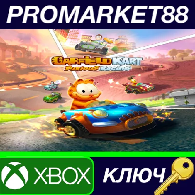 ⭐ Garfield Kart Furious Racing AR XBOX One Key 🔑ARGENT