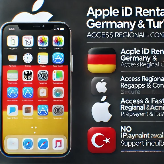 Rent Apple ID Türkiye