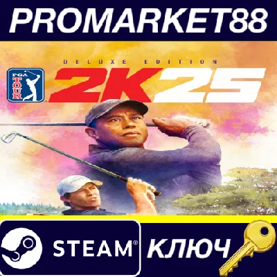 ⭐ PGA TOUR 2K25 Deluxe Edition PC Steam Key 🔑EU+US