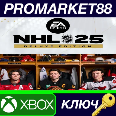 ⭐ NHL 25 Deluxe Edition EU Xbox Series X|S Key 🔑EUROPE