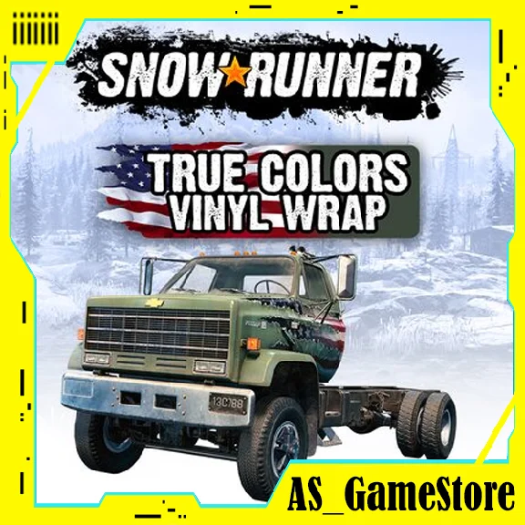 🔵SnowRunner True Colors Vinyl Wrap |DLC|PS4/PS5 Turkey