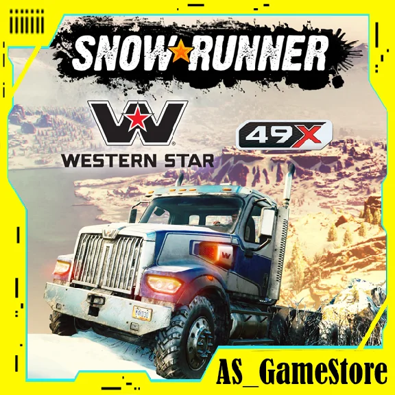 🔵SnowRunner - Western Star 49X | PS4/PS5/PS Турция