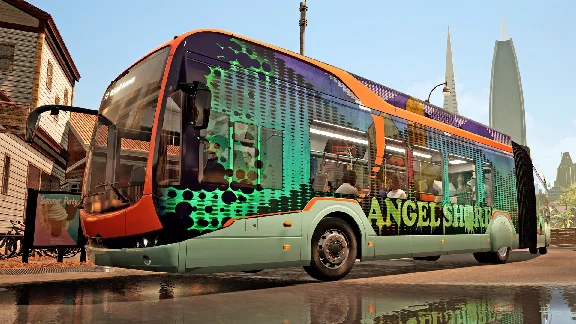 Bus Simulator 21 Angel Shores Insider Skin DLC no RU BY