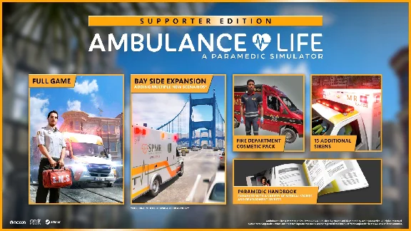 ⭐ Ambulance Life: A Paramedic Simulator Supporter Editi