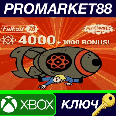 ⭐ Fallout 76 - 4000 (+1000 Bonus) Atoms XBOX One Key