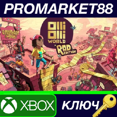 ⭐ OlliOlli World: Rad Edition XBOX One / Xbox Series X|