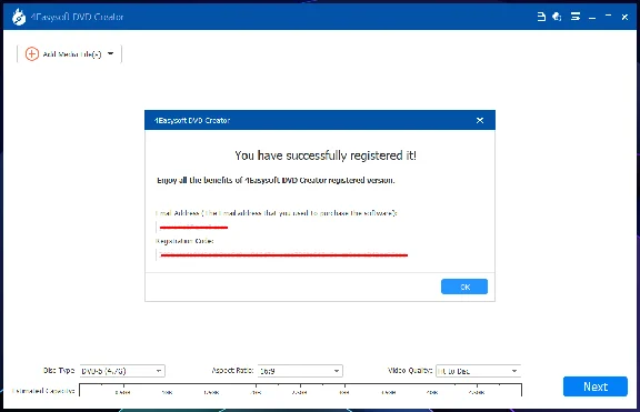 🧫 4Easysoft DVD Creator 🔑 Код регистрации на 1 год 🚀