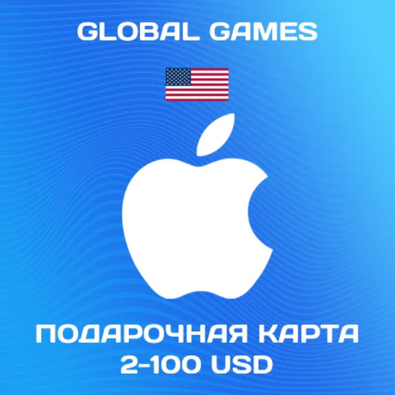 🍏Apple iTunes Gift Card 2-100 USD (USA)🔥