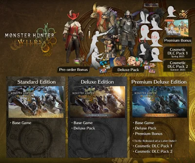 MONSTER HUNTER WILDS PREMIUM DELUXE EDITION | ВСЕ DLС