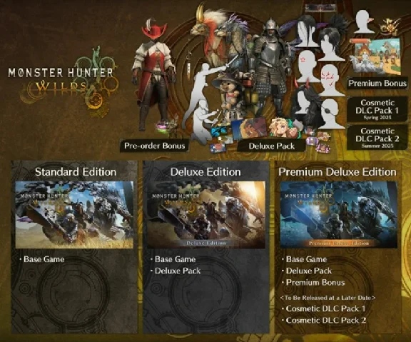 Monster Hunter Wilds PREMIUM + ALL DLC⚡Auto Steam Guard