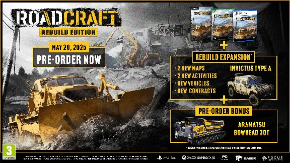 ⭐ RoadCraft Rebuild Edition PC Steam Key 🔑GLOBAL