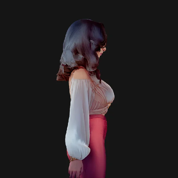 3D model GIRL