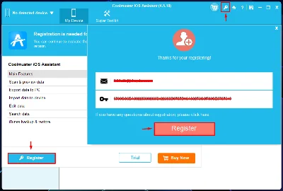 🧊 Coolmuster iOS Assistant 📋 Аккаунт 🚀