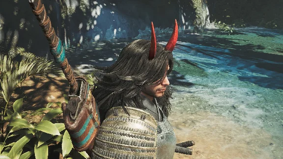 ⭐️ Monster Hunter Wilds Hunter Layered Armor Oni Horns