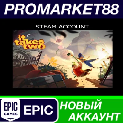 ✅ It Takes Two Epic Games Account NEW +MAIL🟢