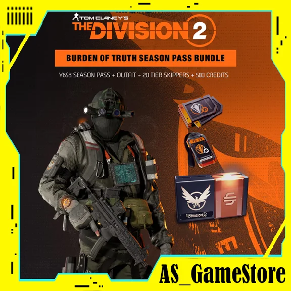 🔵The Division 2 Burden of Truth Season Pass |PS Turkey