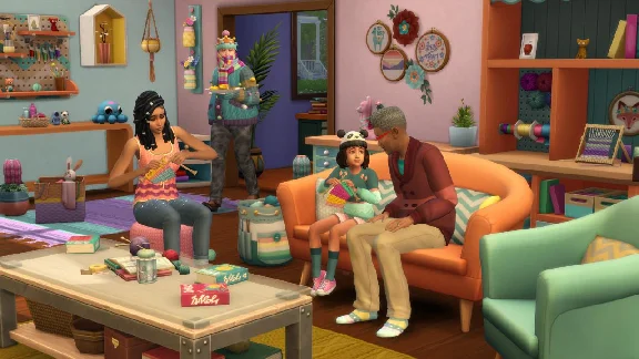 ⭐ The Sims 4 - Nifty Knitting Stuff Pack DLC EU XBOX On