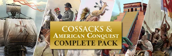 ⚡️Steam RU- Cossacks and American Conquest Pack| AUTO