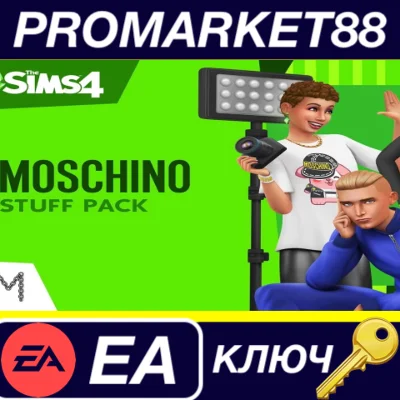 ⭐ The Sims 4 - Moschino Stuff DLC EU PC EA App Key 🔑EU