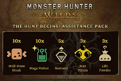 Monster Hunter Wilds ✅ The Hunt Begins: Assistance Pack