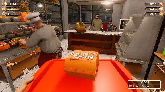 Corner Kitchen Fast Food Simulator (Steam Gift RU)