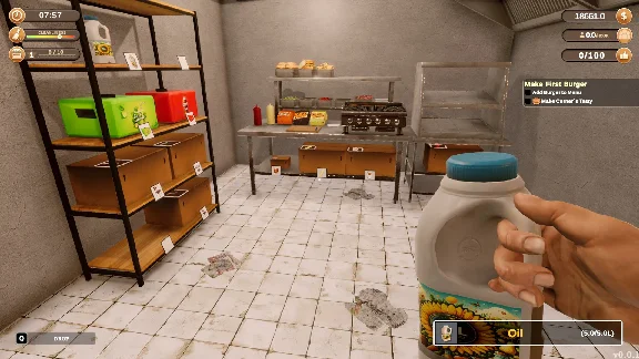 Corner Kitchen Fast Food Simulator (Steam Gift RU)