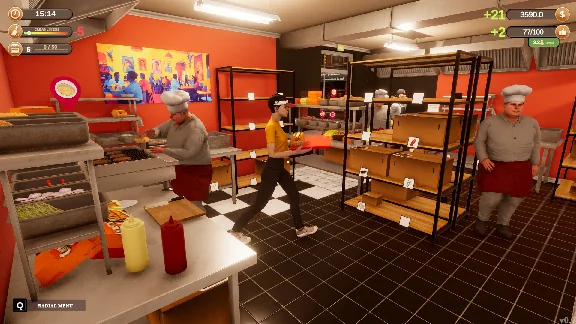 Corner Kitchen Fast Food Simulator (Steam Gift RU)