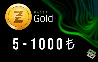 ⭐RAZER GOLD GIFT CARD TURKEY⭐ 5-10-15-25-50-100-500 TL