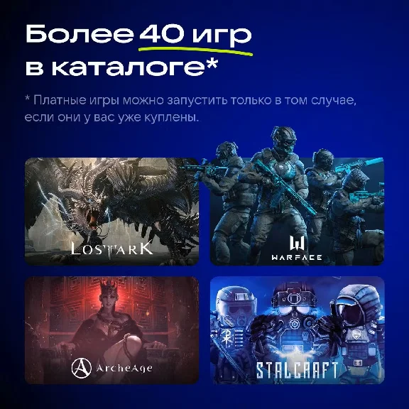 💳0% VK Play Cloud Light Subscription, 1 month (PC)🎮