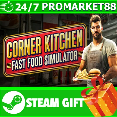 ⭐️ВСЕ СТРАНЫ⭐️ Corner Kitchen Fast Food Simulator STEAM