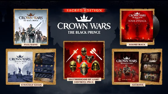 ⭐ Crown Wars: The Black Prince: Sacred Edition PC Steam