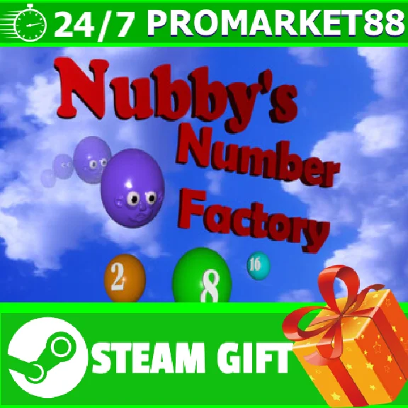 ⭐️ALL COUNTRIES⭐️ Nubby s Number Factory STEAM GIFT