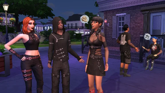 ⭐ The Sims 4 - Goth Galore Kit DLC EA App Key 🔑GLOBAL