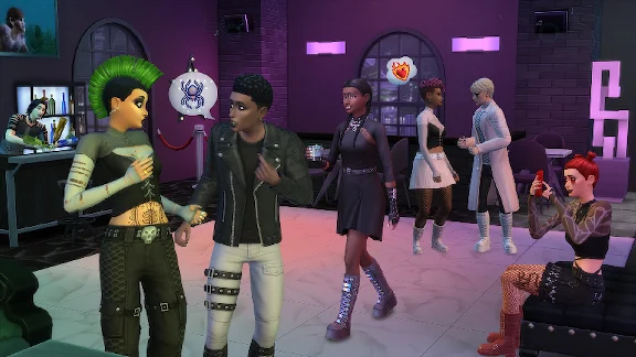 ⭐ The Sims 4 - Goth Galore Kit DLC EA App Key 🔑GLOBAL